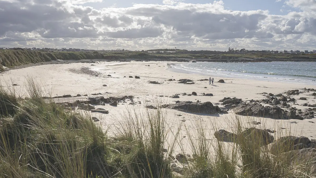 balade-en-amoureux-sur-la-plage-sauvage-de-plougoulm-sous-le-soleil-au-milieu-des-dunes-et-des-rochers