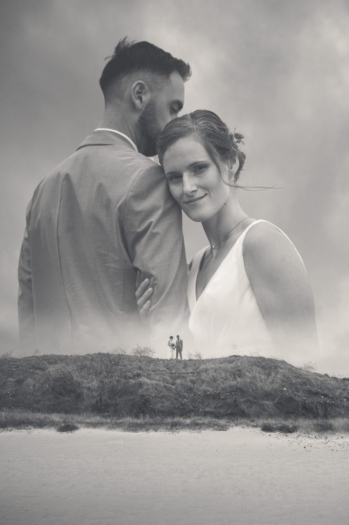 photographe-du-finistere-double-expositions-en-noir-et-blanc-mariage